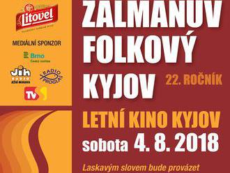 Žalmanův folkový Kyjov - Letní kino