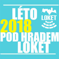 Léto pod hradem Loket