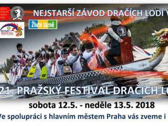 Festival dračích lodí - Žluté lázně Praha