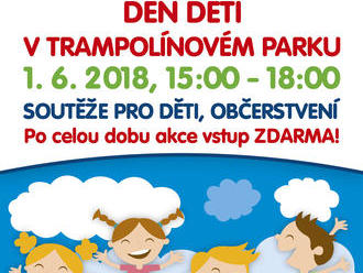 Den dětí v trampolínovém parku Kladno