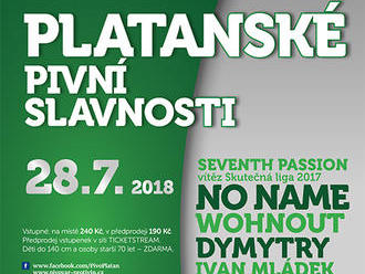 Platanské pivní slavnosti 2018