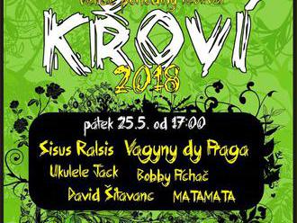 Křoví velice pohodlný festival