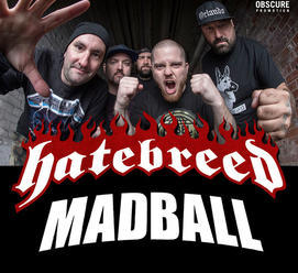 Hatebreed Madball - Palác Akropolis Praha