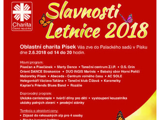 Slavnosti Letnice - Palackého sady Písek