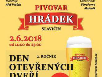 Den otevřených dveří - Pivovar Hrádek Slavičín