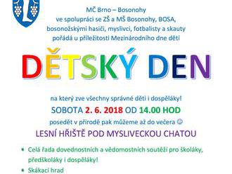 Den dětí - Brno Bosonohy