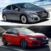 Srovnáváme: Honda Civic 9G 1.8 vs Civic 10G 1.0 Turbo