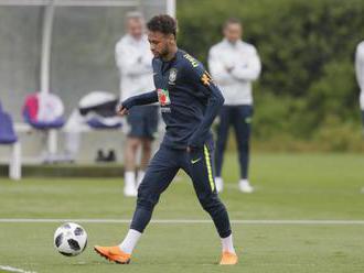 Zranený Neymar sa stále necíti fit, jeho štart v prípravnom zápase pred majstrovstvami je neistý