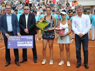 Aktualizované: Kužmová vyhrala ITF Empire Slovak Open, v boji o titul pokorila Cepedeovú-Roygovú