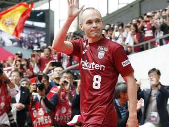 „Nekonečný Iniesta“ absolvoval oficiálne predstavenie v Kóbe, privítalo ho 8 000 fanúšik