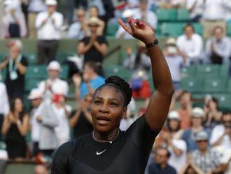 Serena Williamsová bravúrne zvládla návrat na Roland Garros, Plíškovej nestačilo ani 15 es