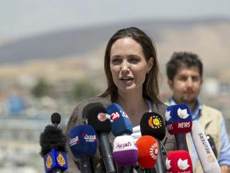 Angelina Jolie v rámci misie UNHCR navštívila Irak