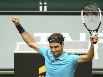 Federer postúpil do semifinále turnaja ATP v Halle