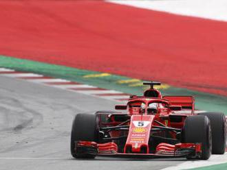 F1: Vettel najrýchlejší v záverečnom tréningu na VC Rakúska