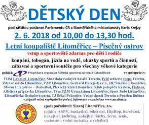 Den dětí - Písečný ostrov Litoměřice