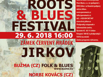 Roots blues festival - Zámek Červený Hrádek u Jirkova