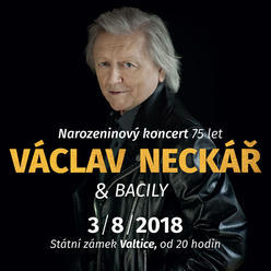 Václav Neckář - narozeninový koncert na zámku Valtice