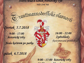 Trauttmannsdorffské slavnosti na zámku Horšovský Týn