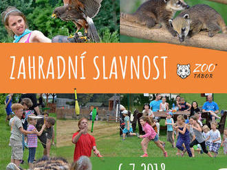 Zahradní slavnost v Zoo Tábor