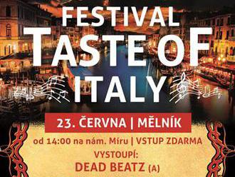 Festival Taste of Italy - Mělník