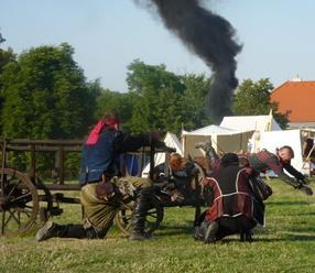 Historická bitva o zámek v Mníšku pod Brdy