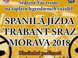 Spanilá jízda – Trabant sraz Morava 2018