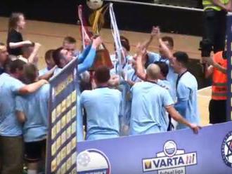 Futsalový majstrovský titul obhájil ŠK Slovan Bratislava futsal, pripísal si dvanásty triumf