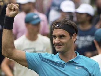 Roger Federer zvíťazil vo finále v Stuttgarte, podarilo sa mu odvrátiť dva brejkbaly