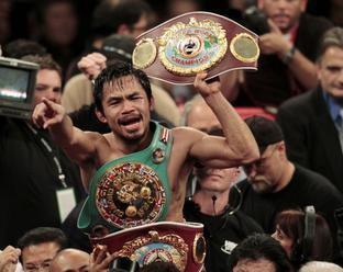 Pacquiao knokautoval Matthysseho a získal titul vo welterovej váhe