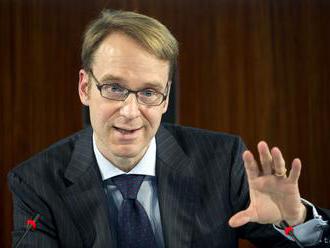 Weidmann varoval nemeckú vládu pred rizikom ochladzovania ekonomiky