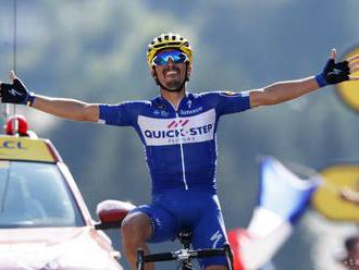 Alaphilippe vyhral 10. etapu, Sagan a Van Avermaet zvýšili náskok