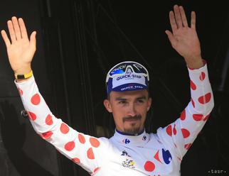 Víťazom 16. etapy Tour de France sa stal líder vrchárov Alaphilippe