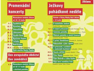 Promenádní koncerty a Ježkovy pohádkové neděle - Jihlava