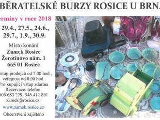 Sběratelské burzy - Zámek Rosice