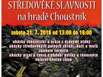 Středověké slavnosti na hradě Choustník