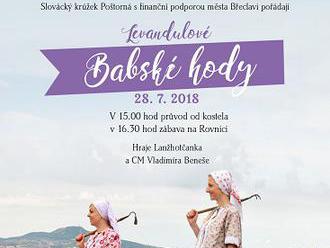 Levandulové Babské hody - Břeclav