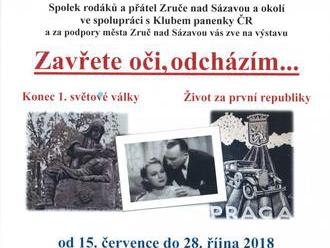 Zavřete oči odcházím - Zámek Zruč nad Sázavou