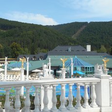 Rajecké Teplice -  slovenské lázeňské městečko zasazené do malebné přírody