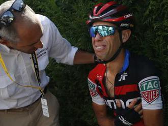 Video: Richie Porte po páde na 9. etape Tour de France 2018 odstupuje so zraneniami