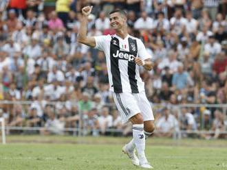 Ronaldo čaká na prvý gól za Juventus, no berie to s humorom