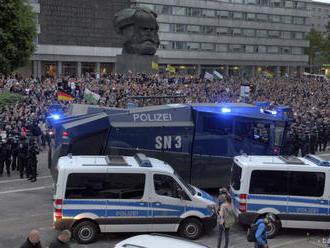 Pondelňajšie zrážky v meste Chemnitz si vyžiadali šesť zranených