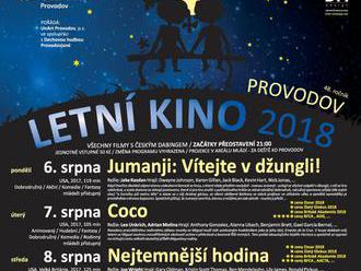 48. ročník Letní kino Provodov 2018