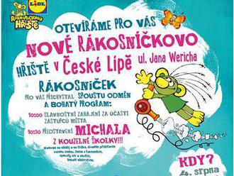 Otevření Rákosníčkova hřiště - Česká Lípa