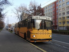 Prázdniny s historickým trolejbusem - Pardubice