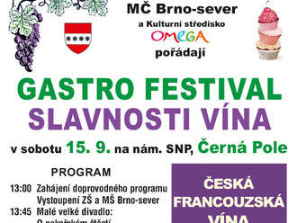 Slavnosti vína - Brno Černá Pole