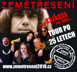 Zemětřesení: Tour po 25 letech