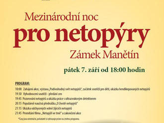 Noc pro netopýry - Zámek Manětín