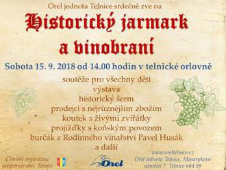 Historický jarmark a vinobraní - Telnice