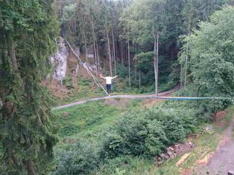 Slackline festival - Hrad Valdštejn