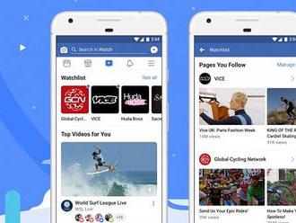   Oblíbená videa na jednom místě? Facebook spustil Watch i v Česku